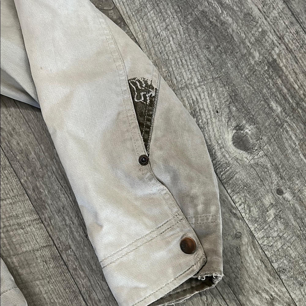 Fox Gray Lightweight Shirt Jacket Casual Fit - Picture 4 of 5